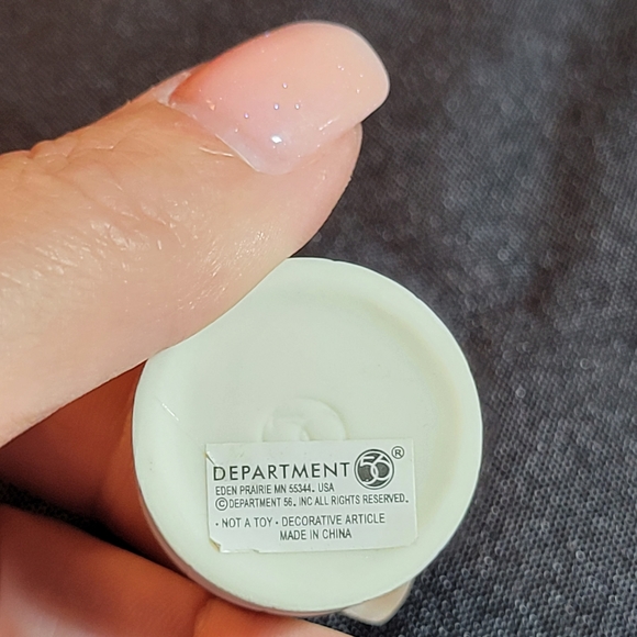 Department 56 Baby's First Tooth Box, snowbaby angel, vintage - Picture 8 of 11